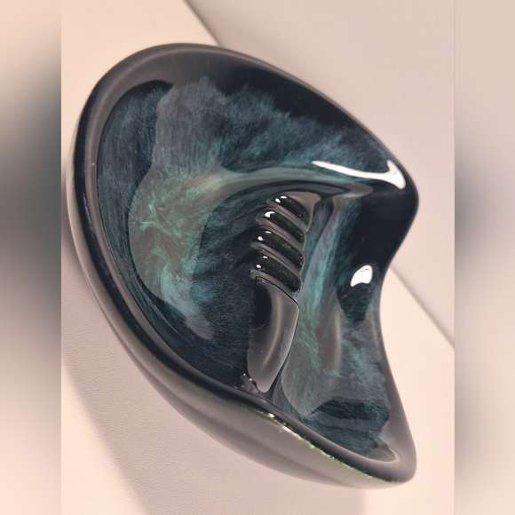 Green retro ashtray - Picture 12 of 15